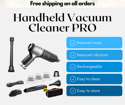 Handheld Vacuum Cleaner PRO